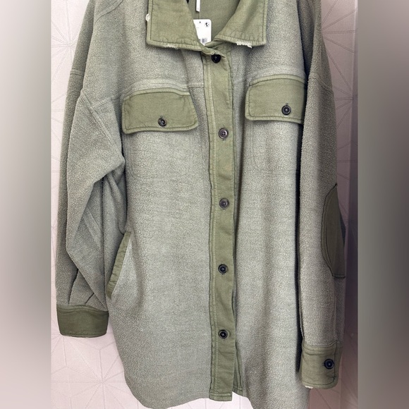 FP NWT Free People Ruby Jacket Shacket - Picture 3 of 4